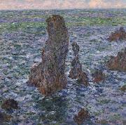 Claude Monet The Port Coton Pyramids, oil on canvas